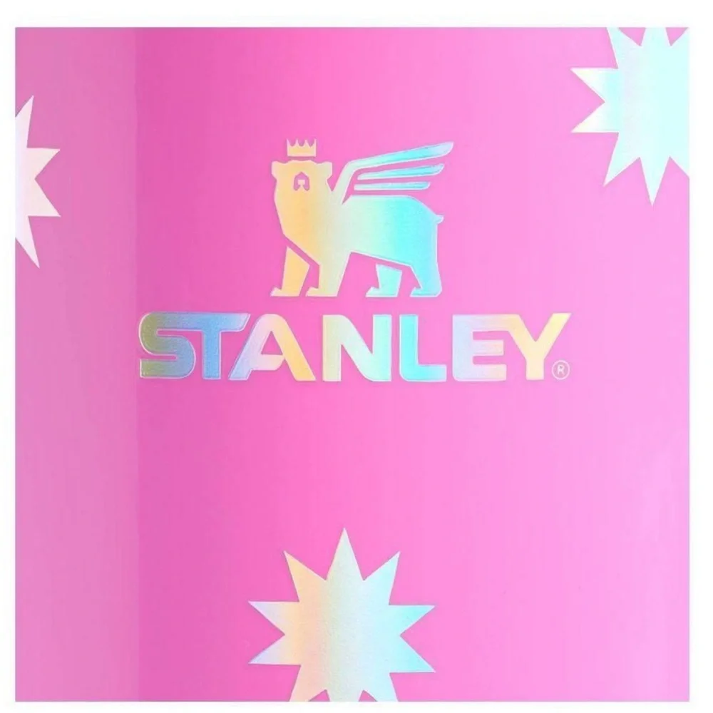 Stanley x Target Popsicle Pink Starburst Holographic Quencher 40 oz Tumbler - Picture 2 of 15